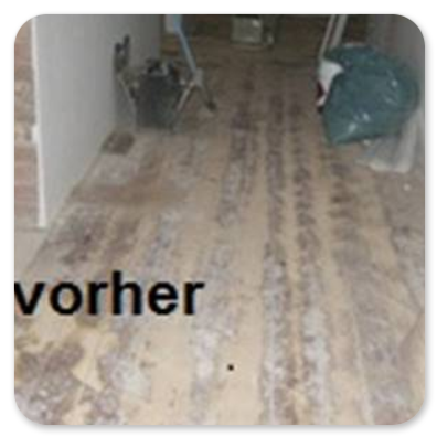 Flur vorher